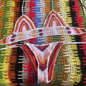 5/$25 Crochet bikini